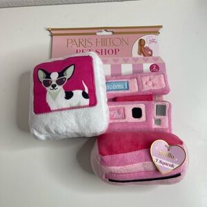 Paris Hilton Kids Plush Pet Toy Duo - Pink, White